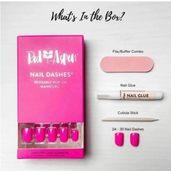 Red Aspen Nail Dashes in Antoinette’s Lessons In Happiness - Picture 3 of 3